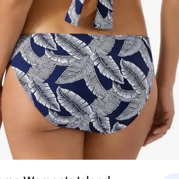Tommy Bahama  Island Cays Palm Reversible Hipster Bikini Bottoms - Small - New - Picture 3 of 8